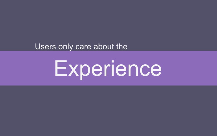 WebRTC application users care more about the experience than the technology